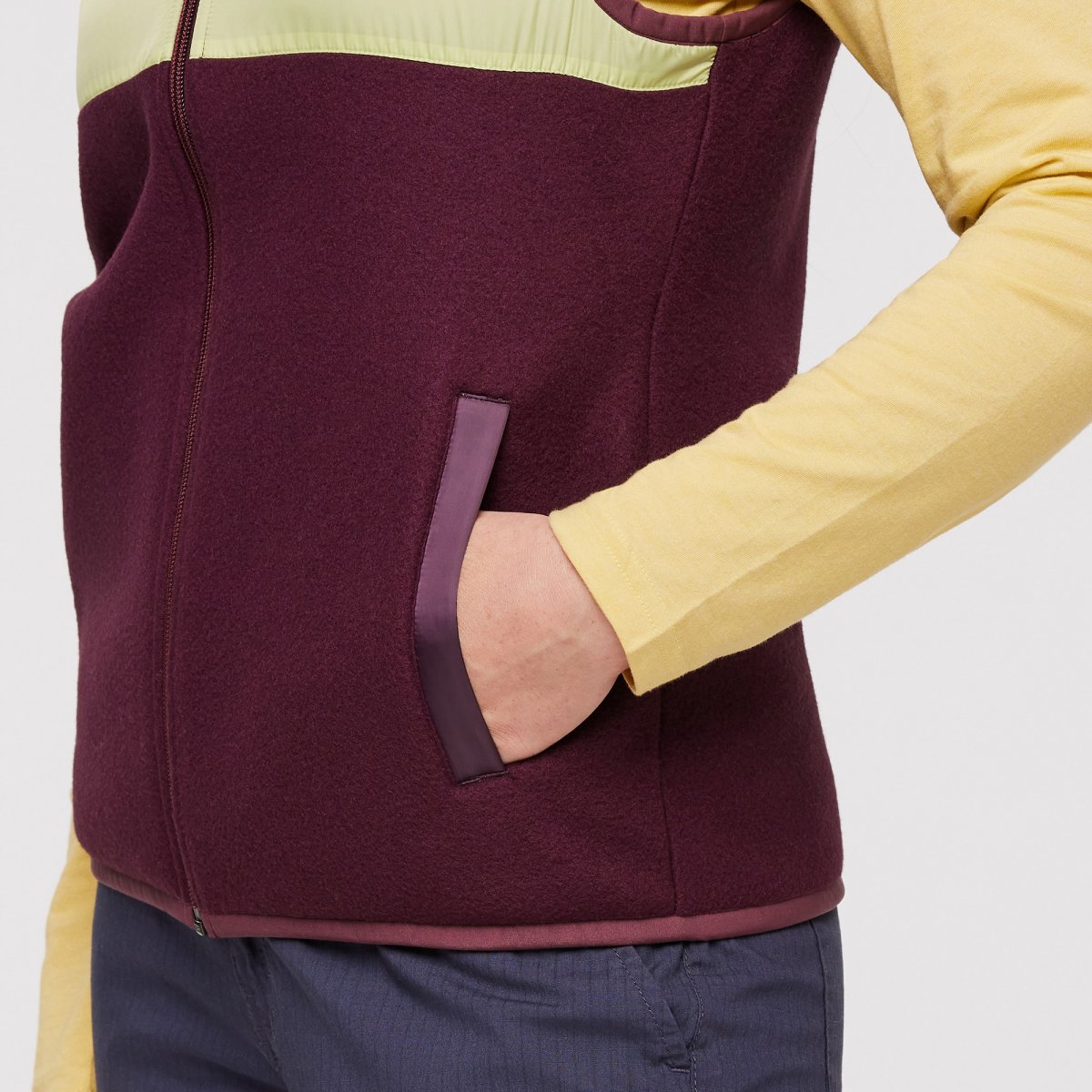 Teca Fleece Vest Woman