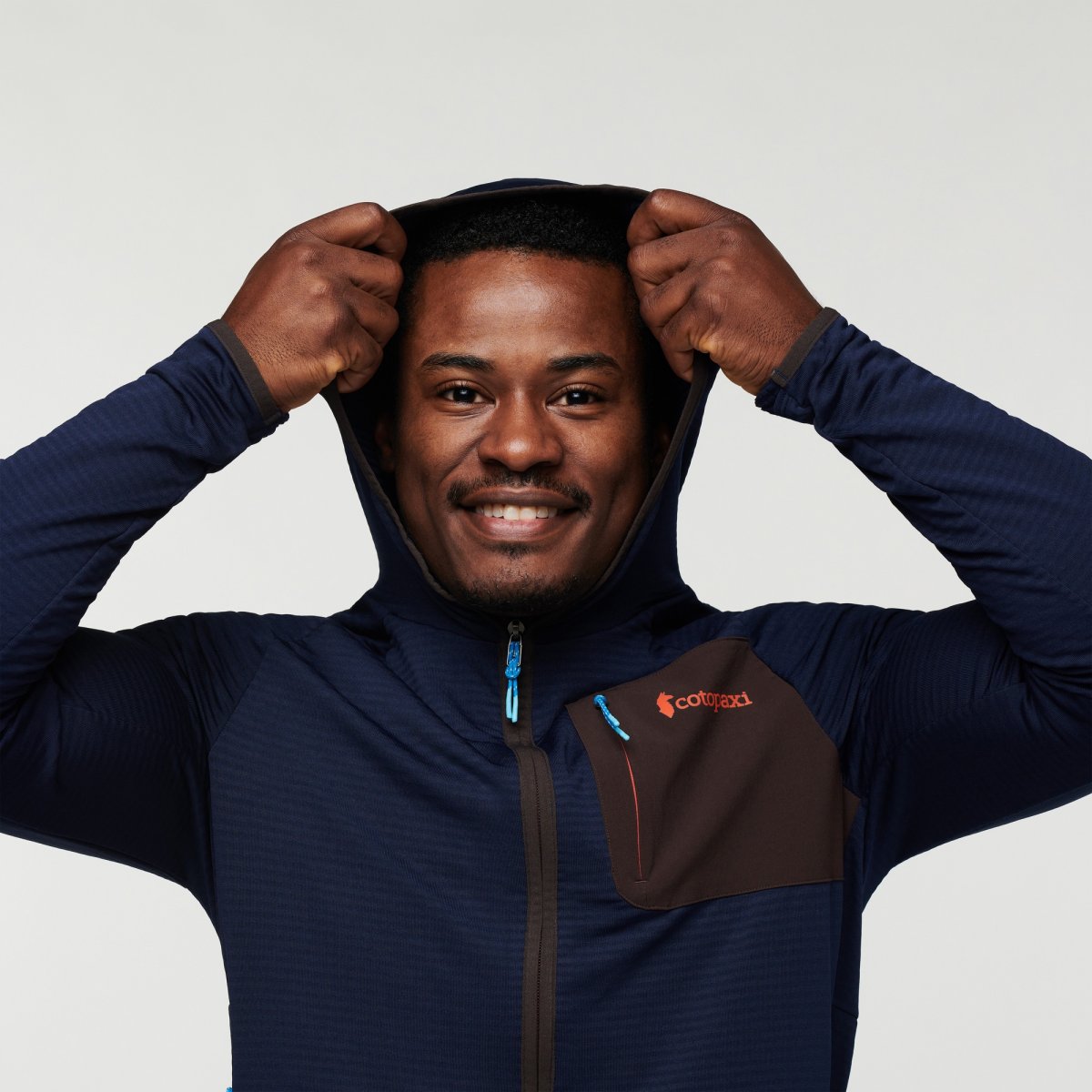 Otero Fleece Full-Zip Hooded Jacket Man