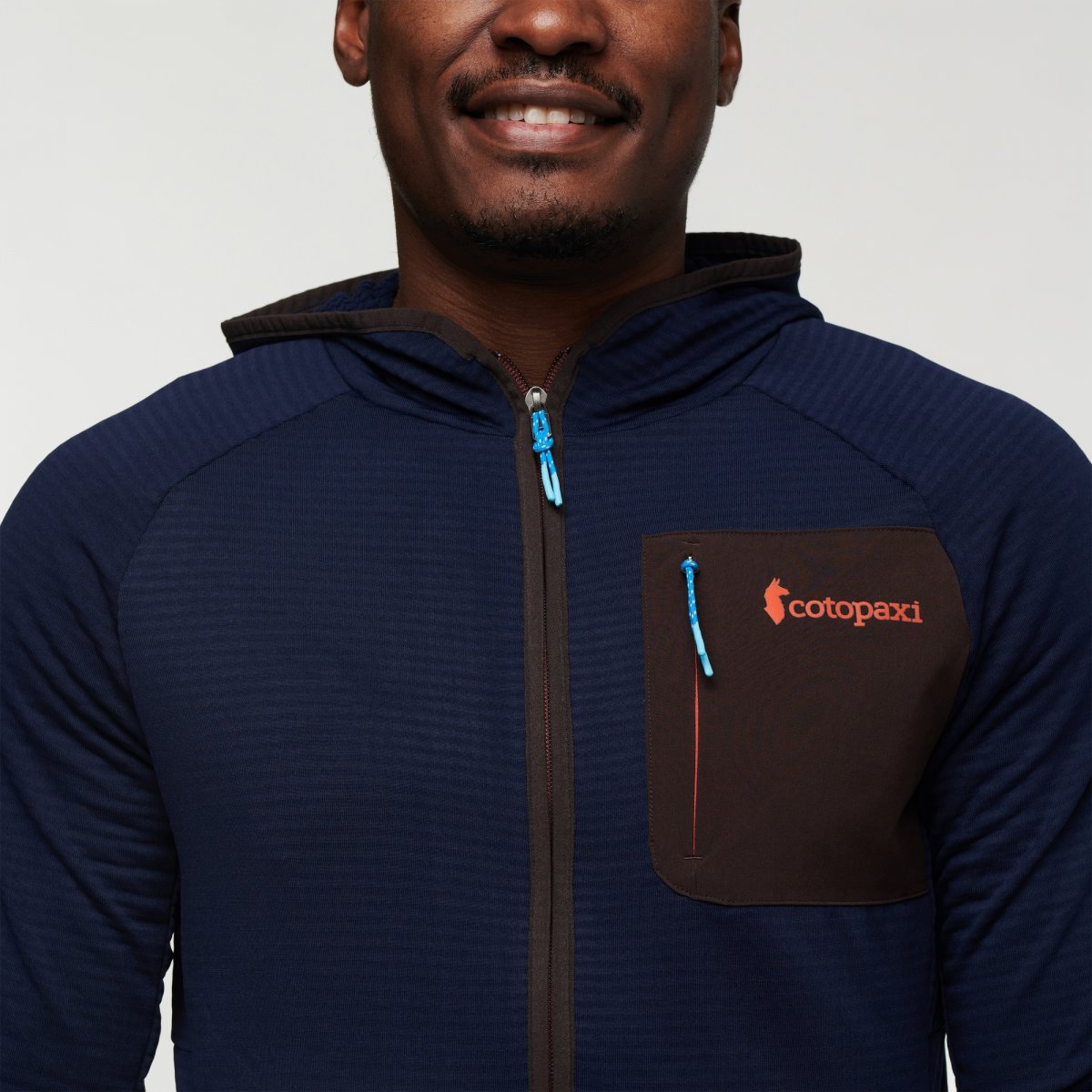 Otero Fleece Full-Zip Hooded Jacket Man