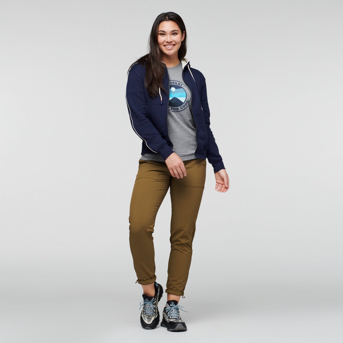 Do Good Organic Full-Zip Hoodie Woman