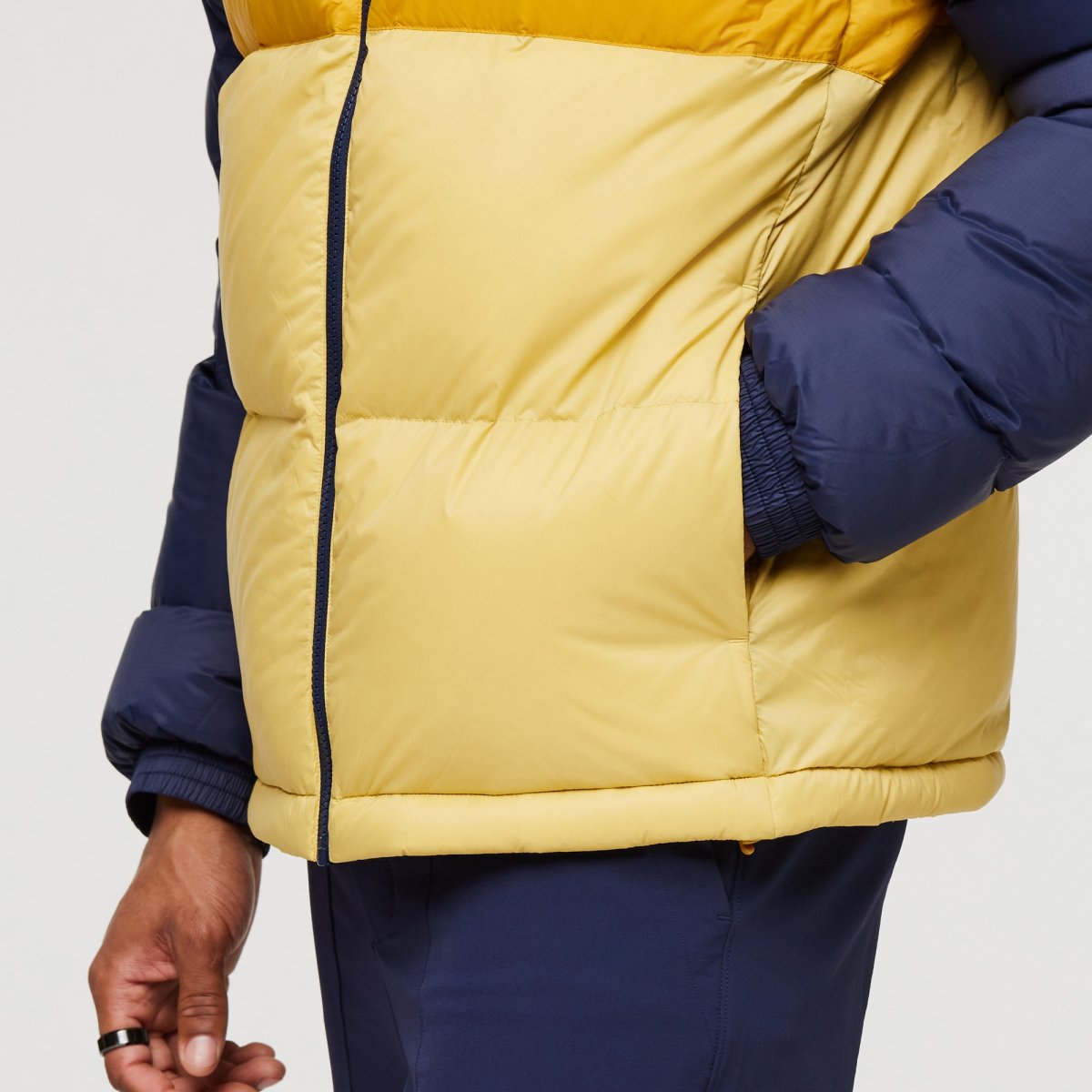 Solazo Hooded Down Jacket Man