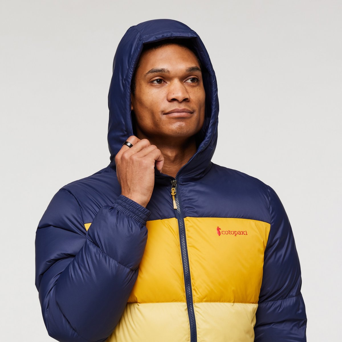 Solazo Hooded Down Jacket Man