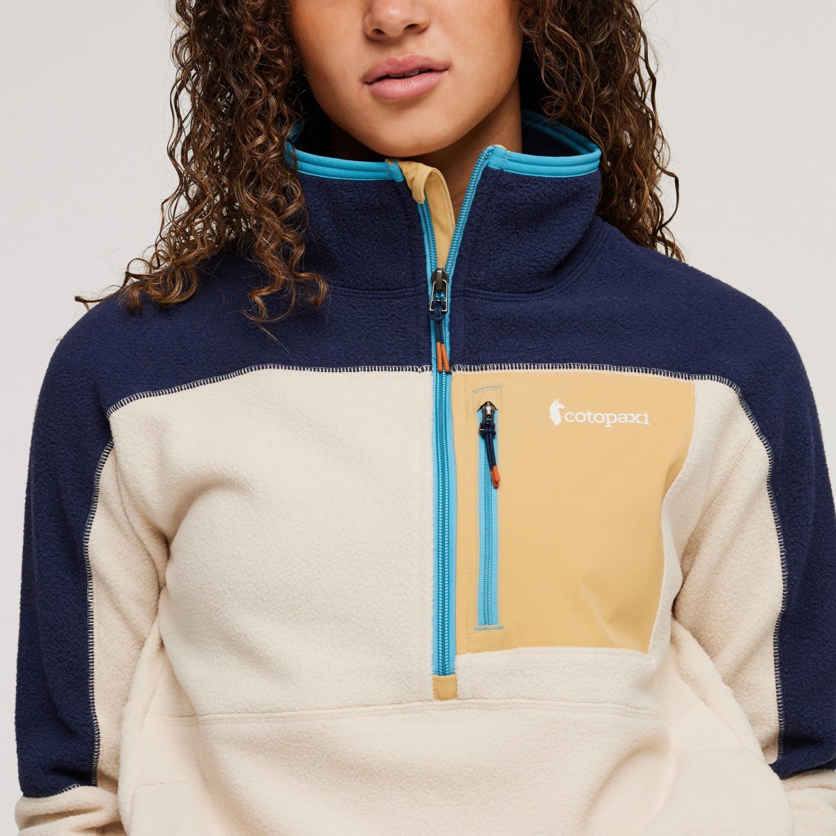 Abrazo Half-Zip Fleece Jacket Woman