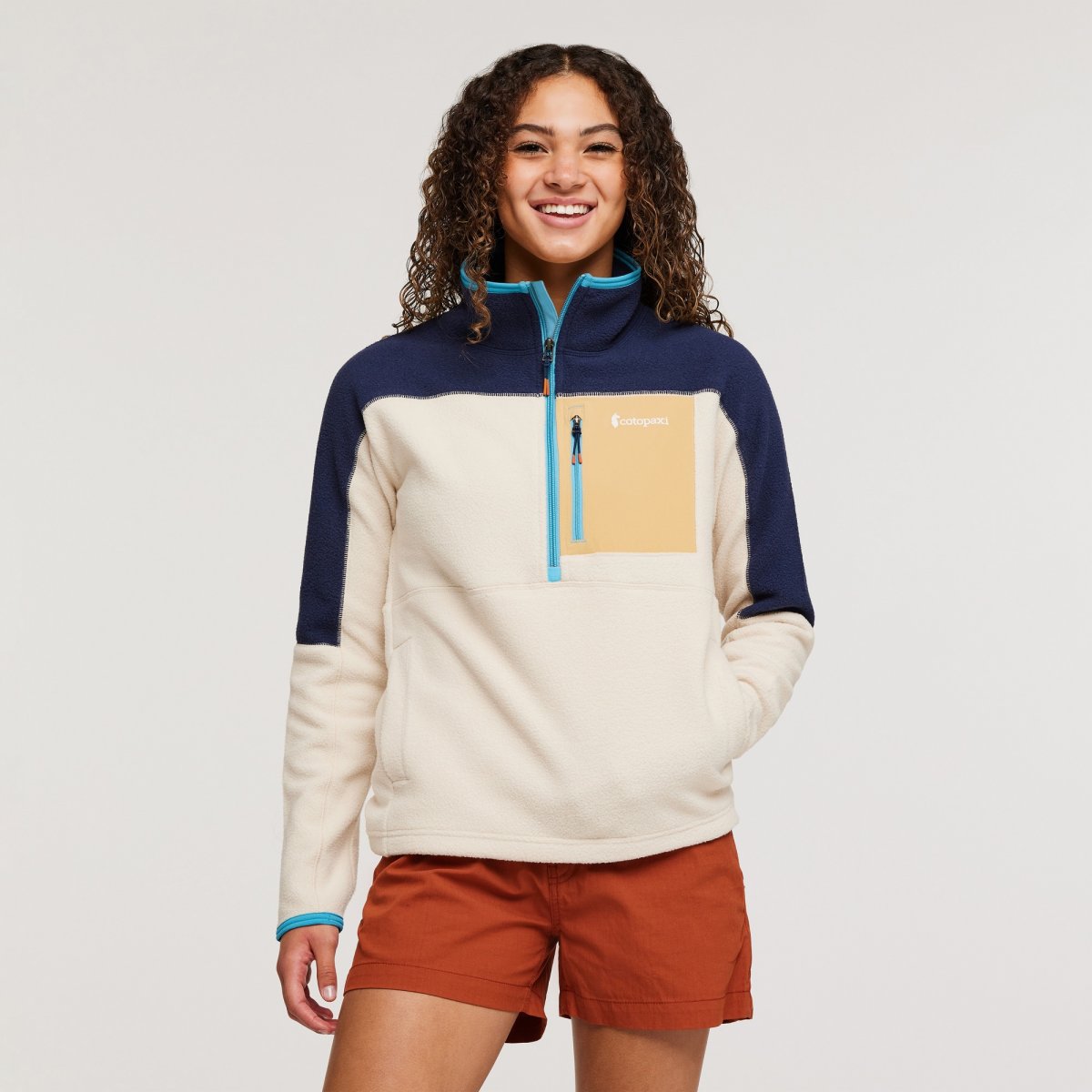Abrazo Half-Zip Fleece Jacket Woman