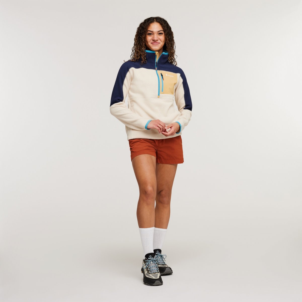 Abrazo Half-Zip Fleece Jacket Woman