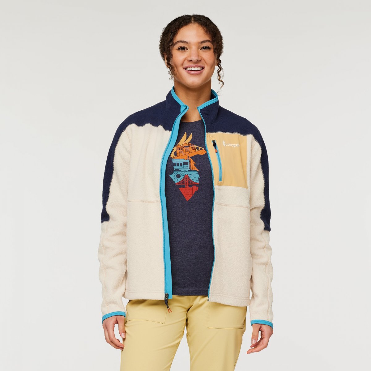 Abrazo Fleece Full-Zip Jacket Woman