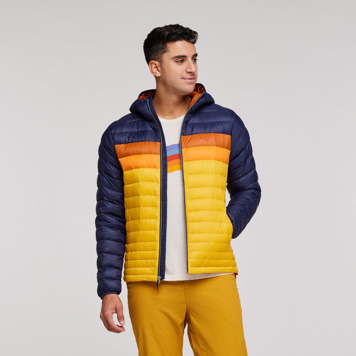 Fuego Down Hooded Jacket Man