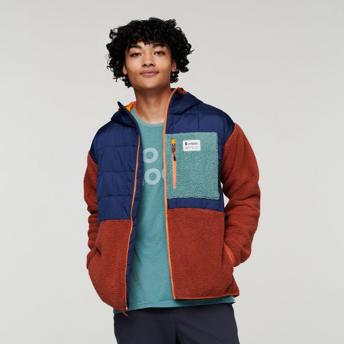 Trico Hybrid Hooded Jacket Man