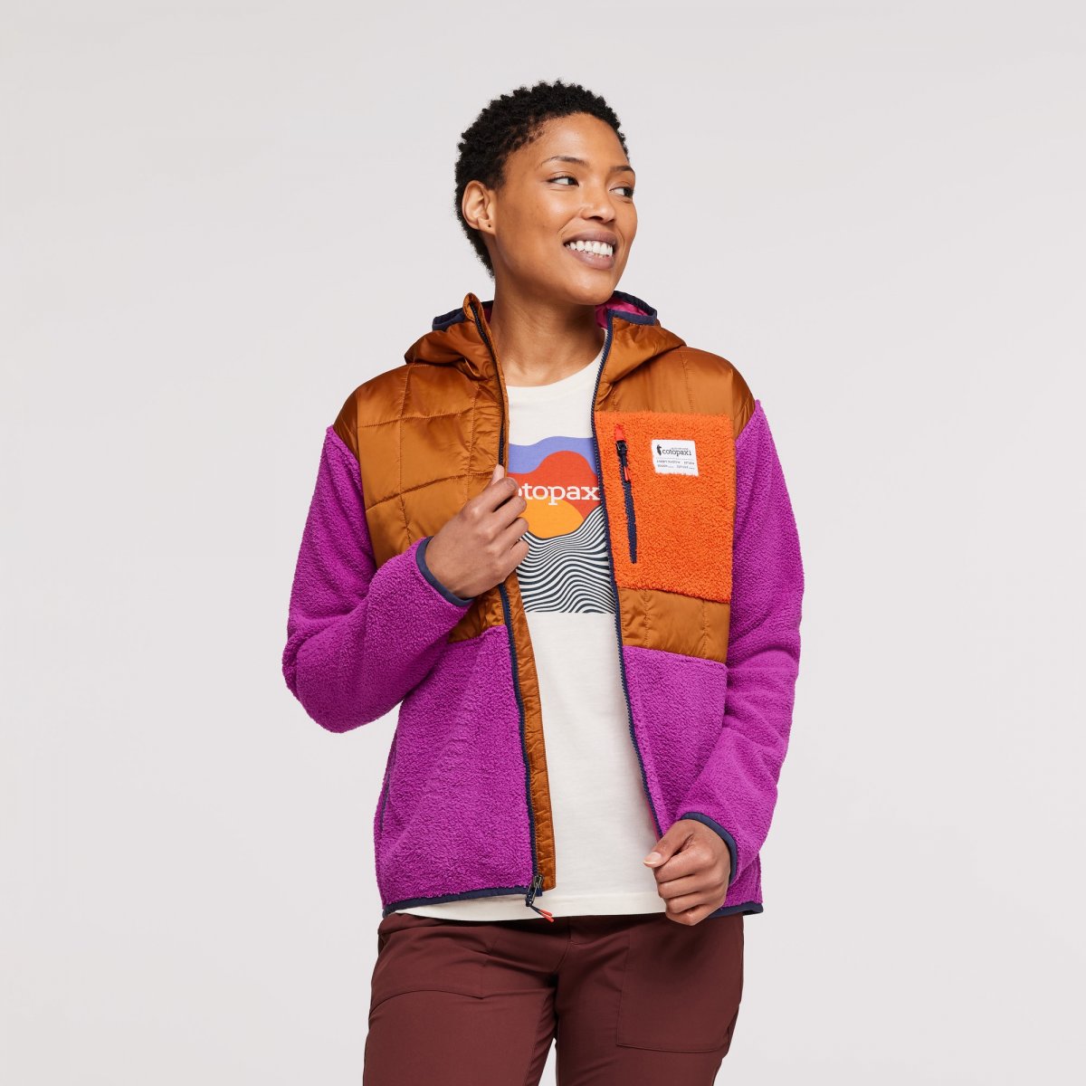 Trico Hybrid Hooded Jacket Woman