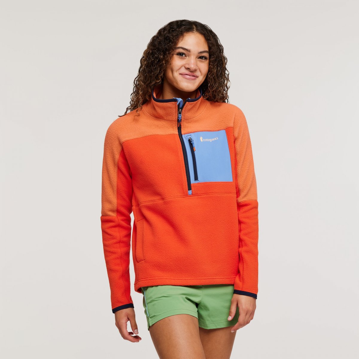 Abrazo Half-Zip Fleece Jacket Woman