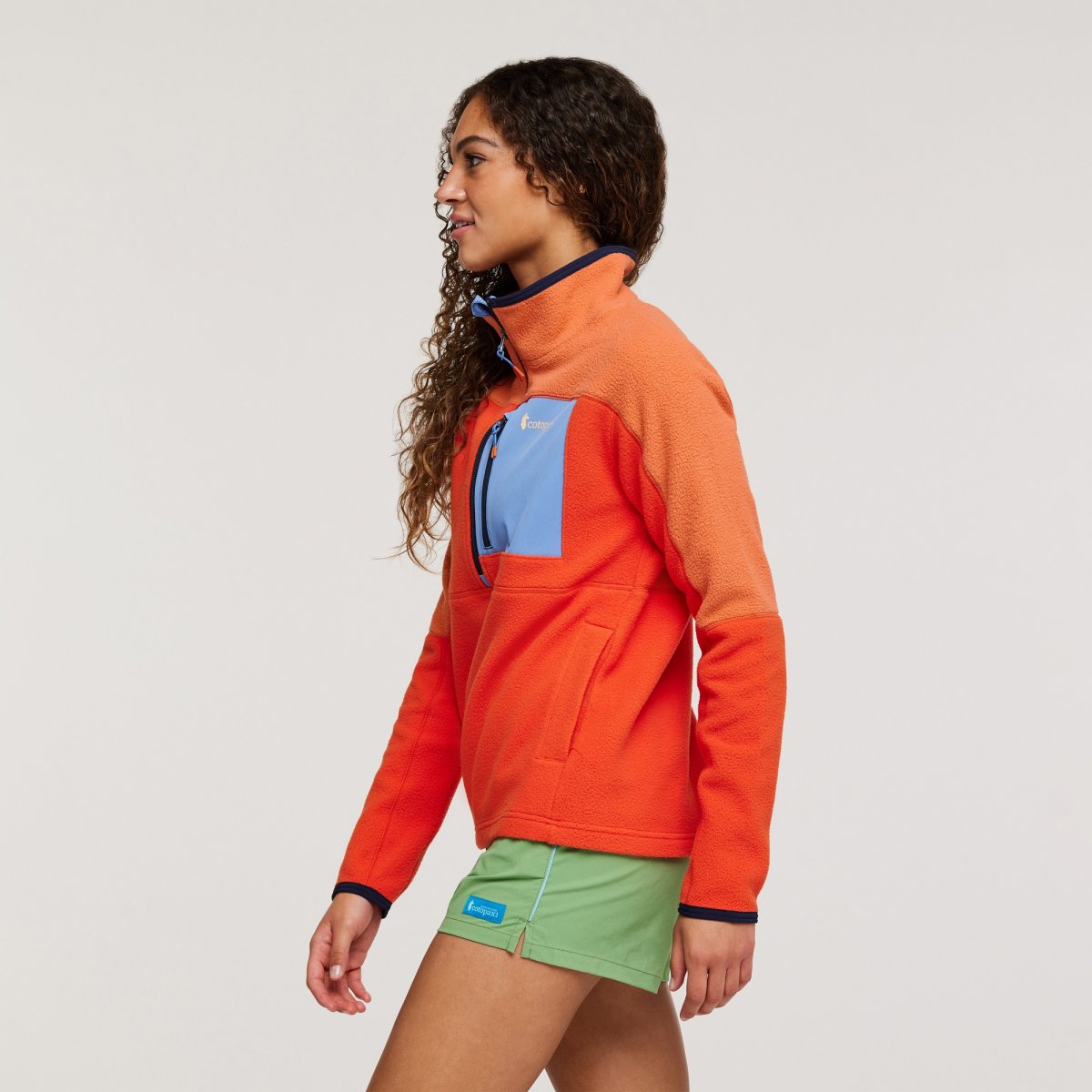 Abrazo Half-Zip Fleece Jacket Woman