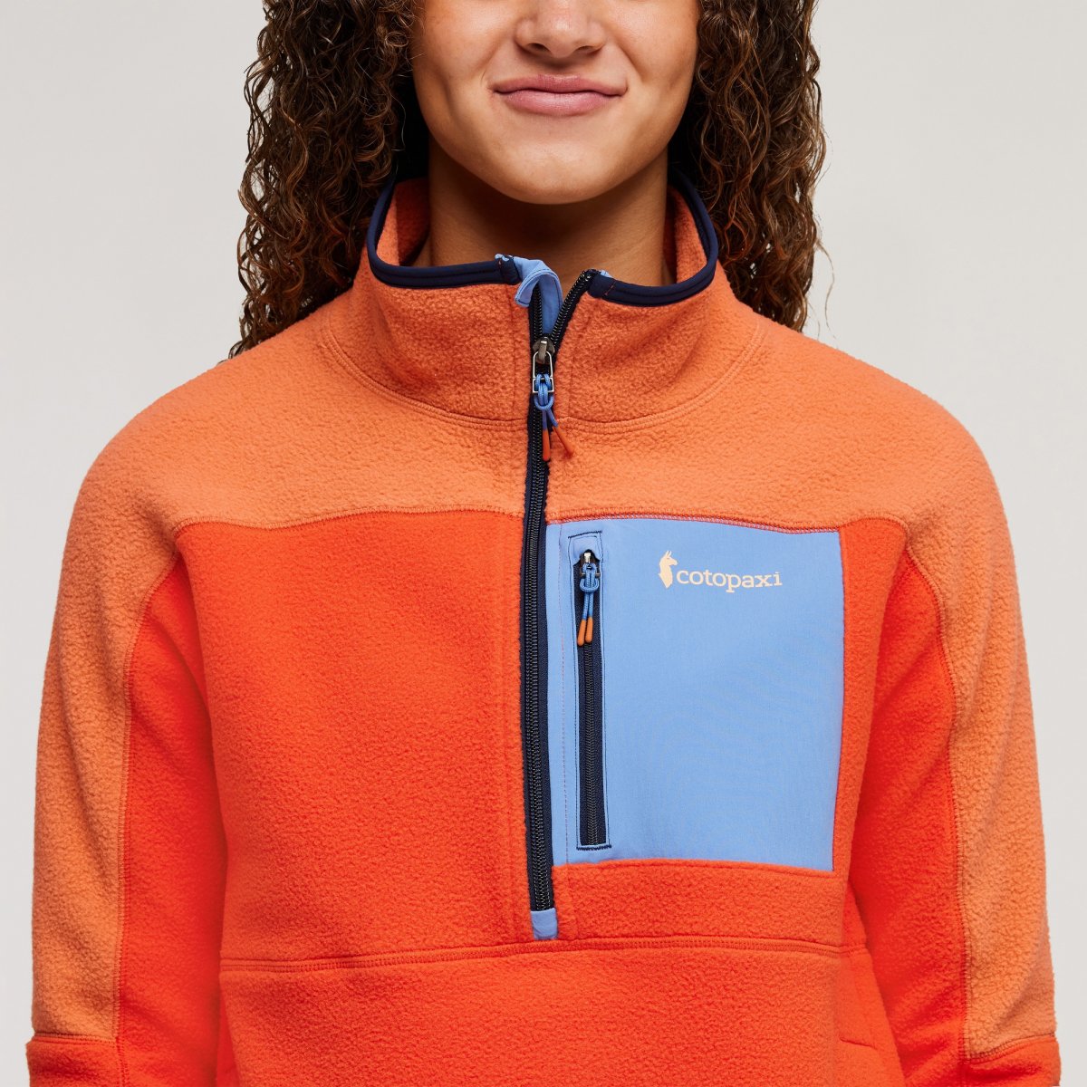 Abrazo Half-Zip Fleece Jacket Woman