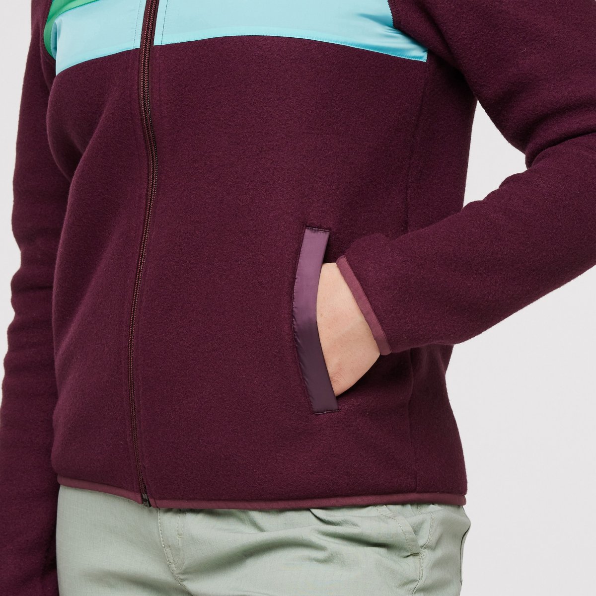 Teca Fleece Full-Zip Jacket Woman