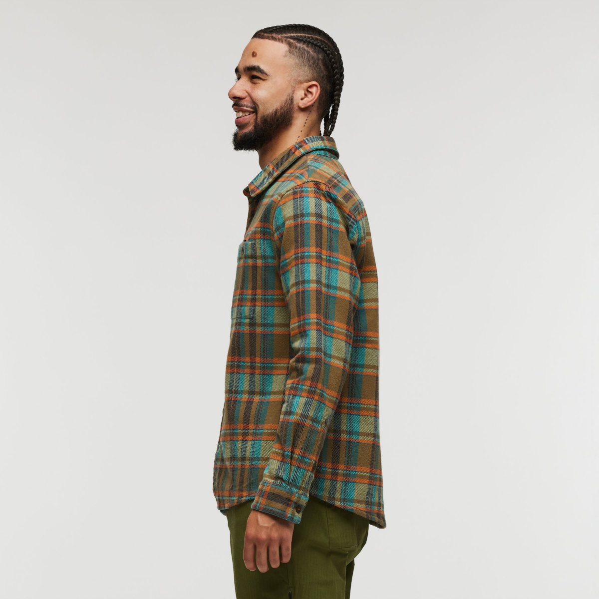 Mero Organic Flannel Shirt Man