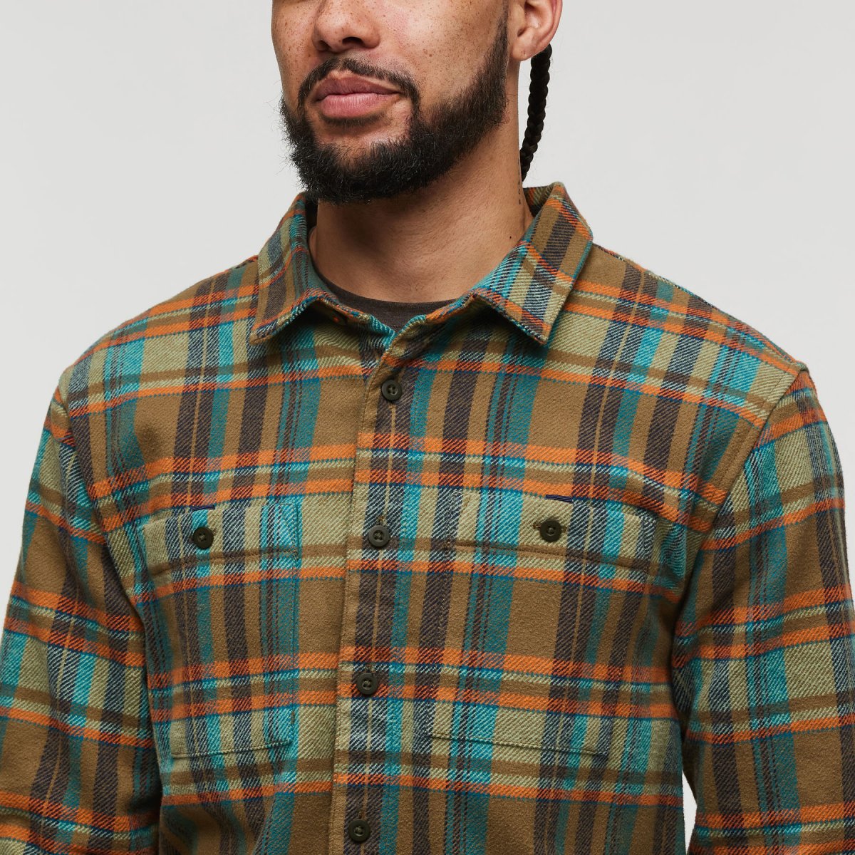 Mero Organic Flannel Shirt Man