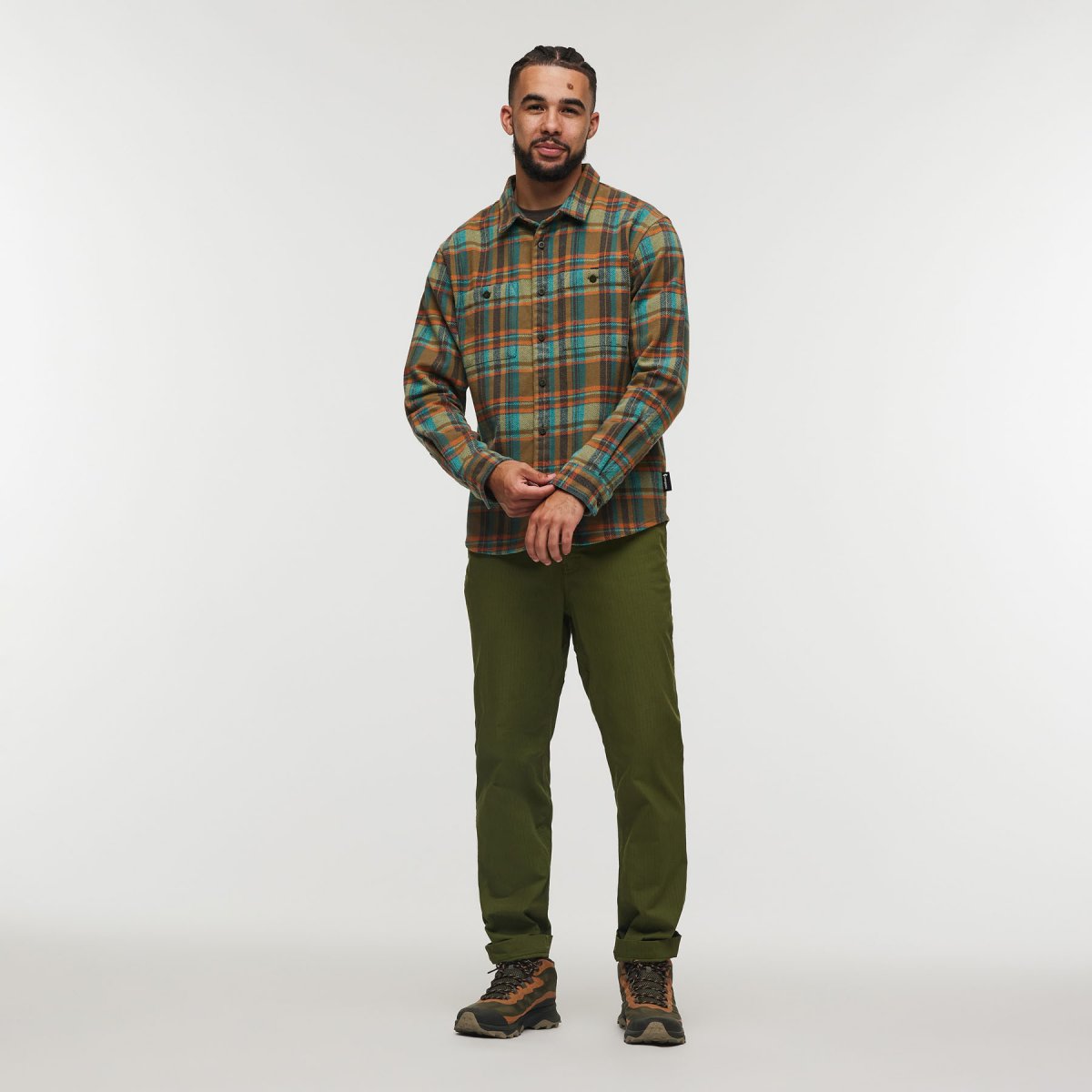 Mero Organic Flannel Shirt Man