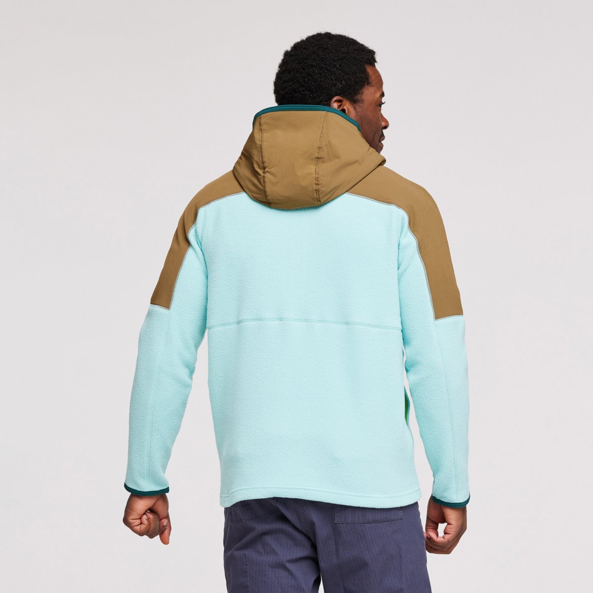 Abrazo Fleece Hooded Full-Zip Jacket Man