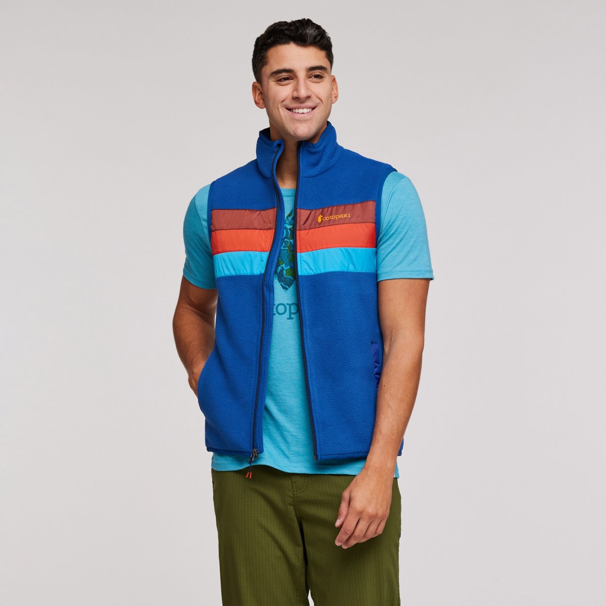 Teca Fleece Vest Man