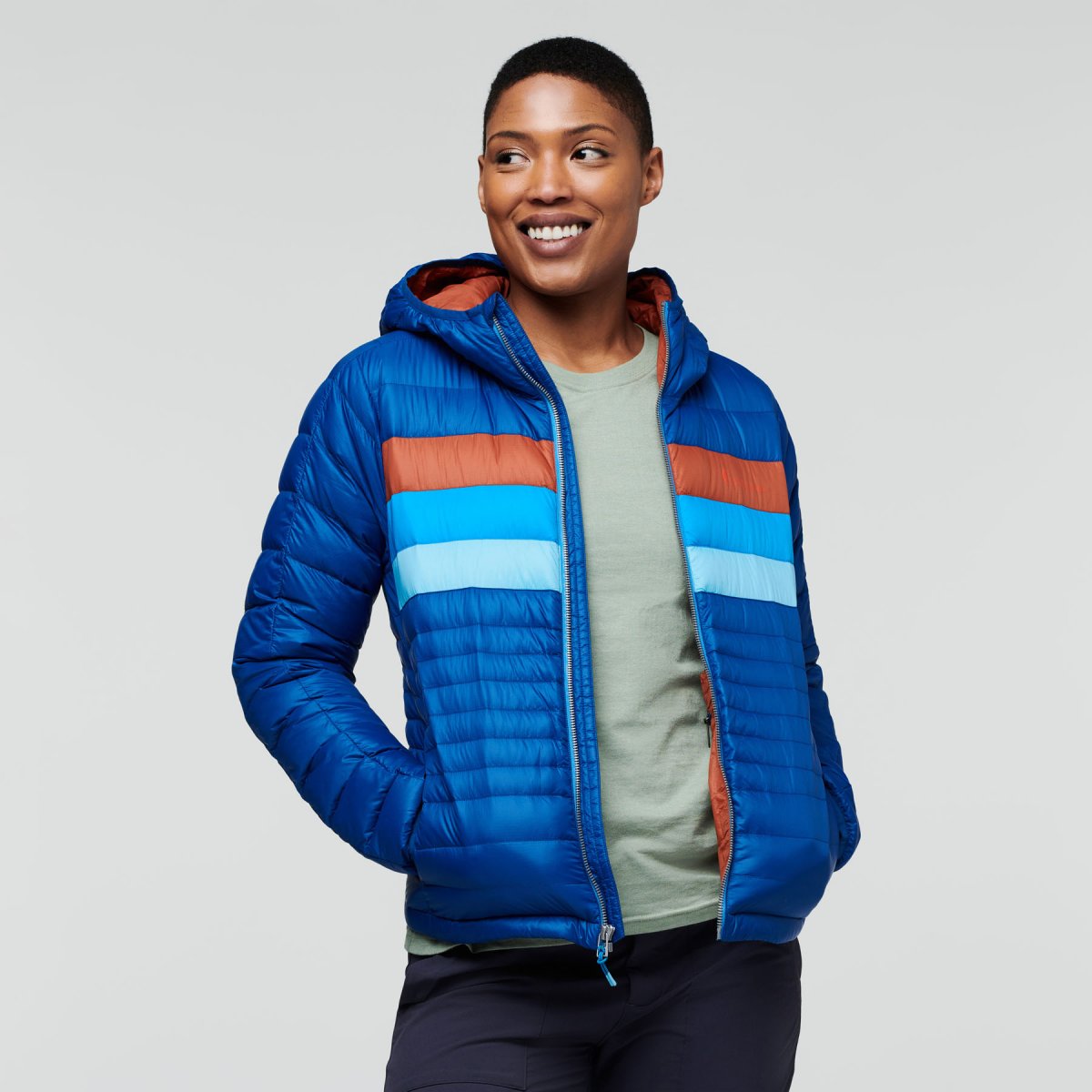 Fuego Down Hooded Jacket Woman