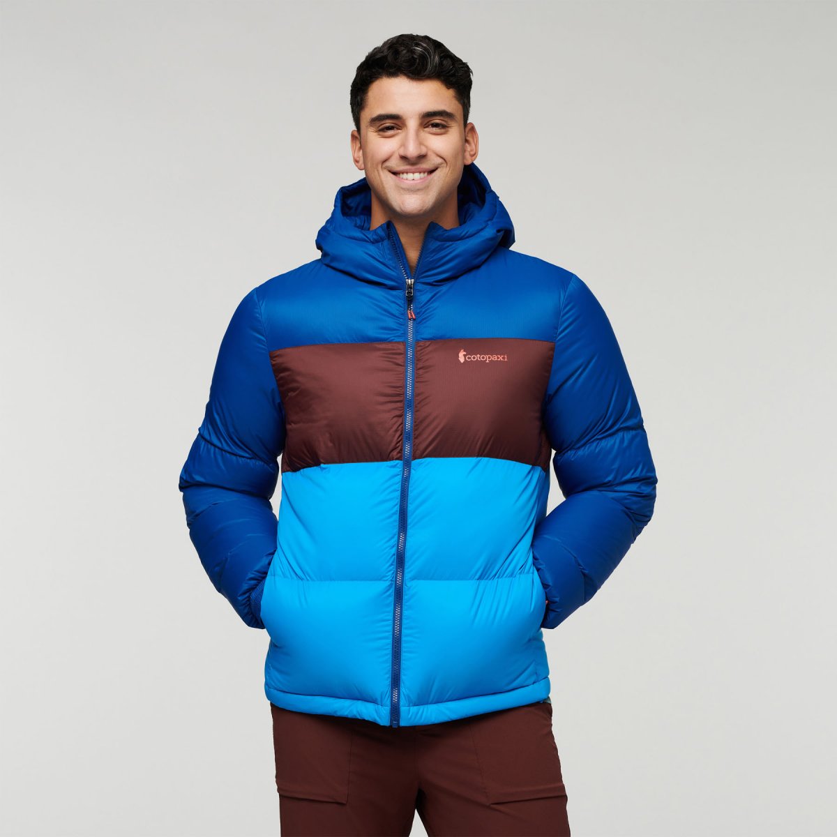 Solazo Hooded Down Jacket Man