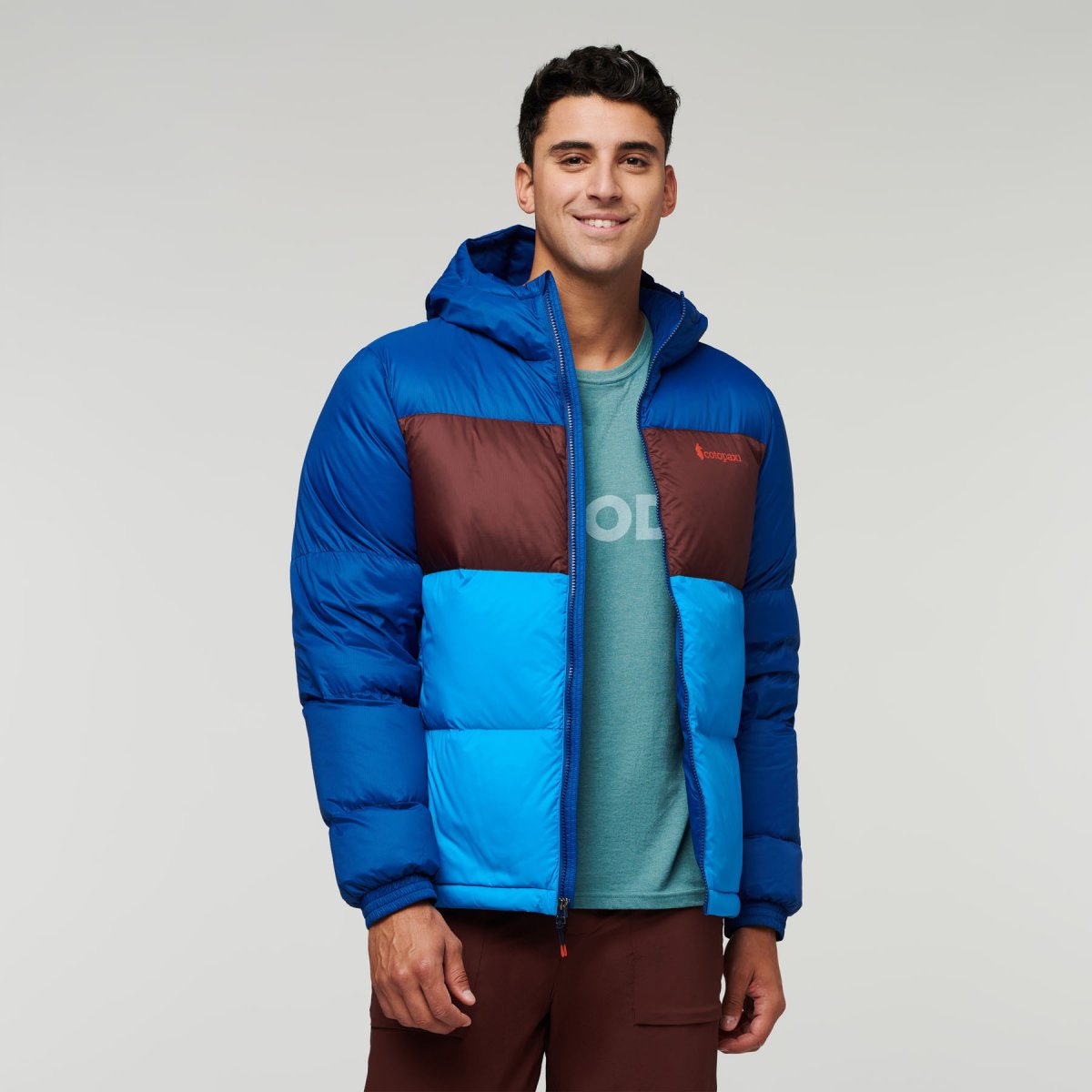 Solazo Hooded Down Jacket Man