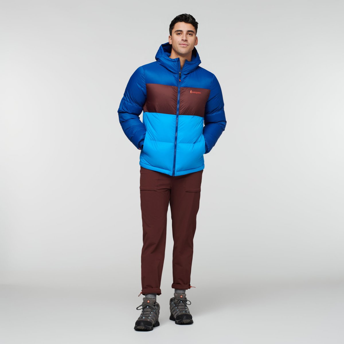 Solazo Hooded Down Jacket Man