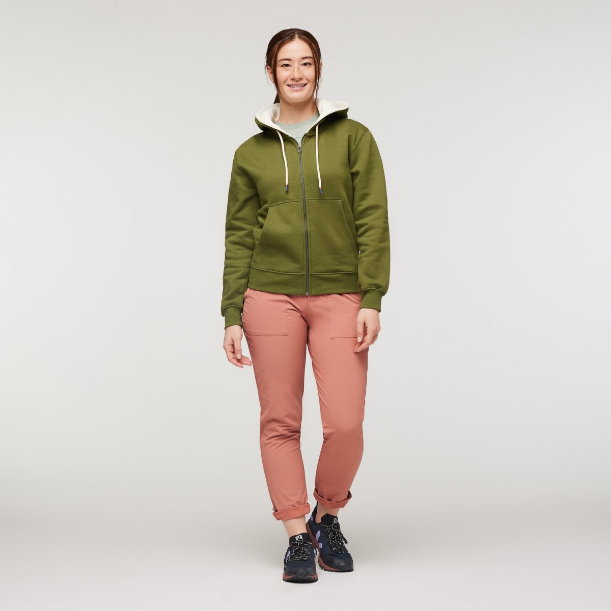 Do Good Organic Full-Zip Hoodie Woman