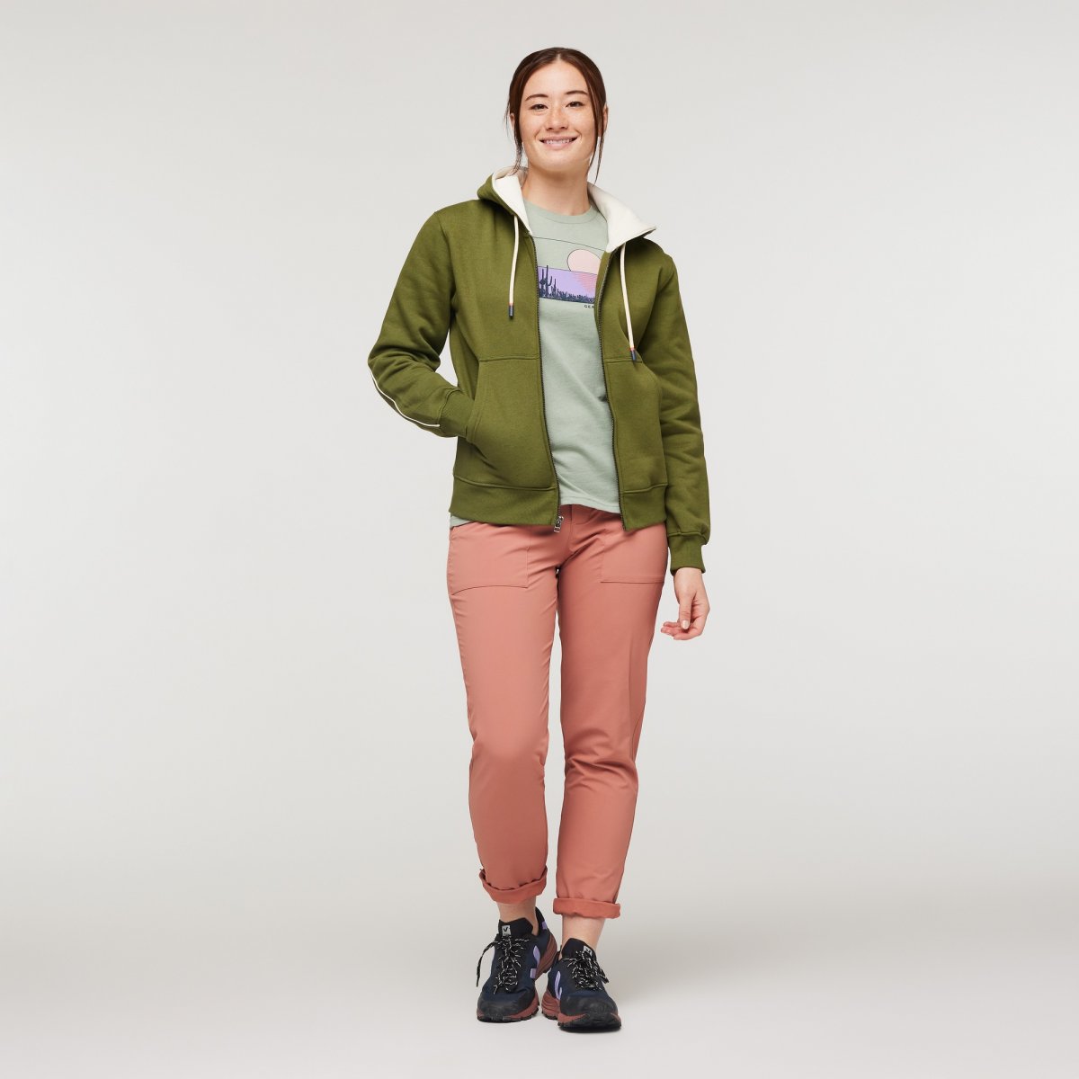Do Good Organic Full-Zip Hoodie Woman