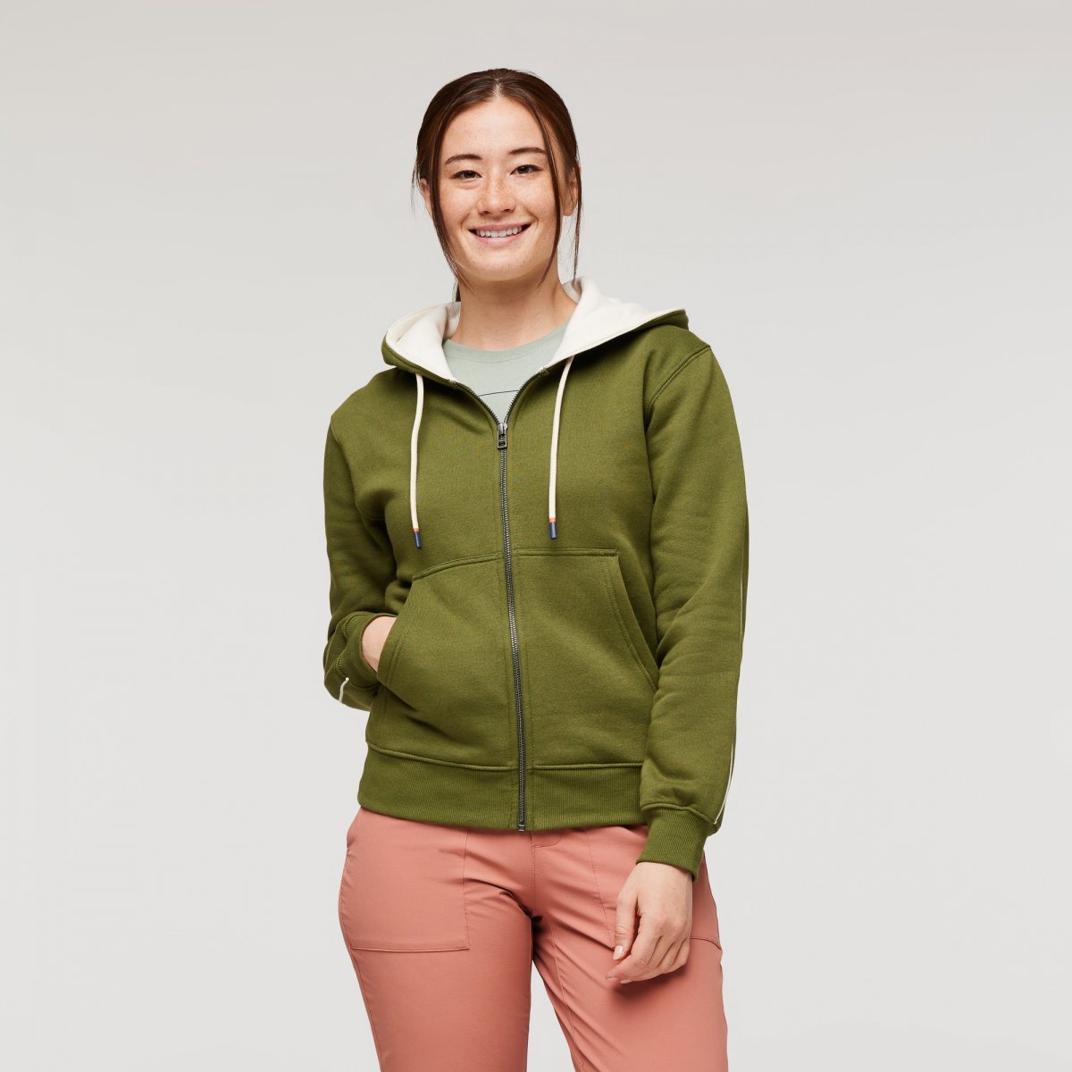 Do Good Organic Full-Zip Hoodie Woman