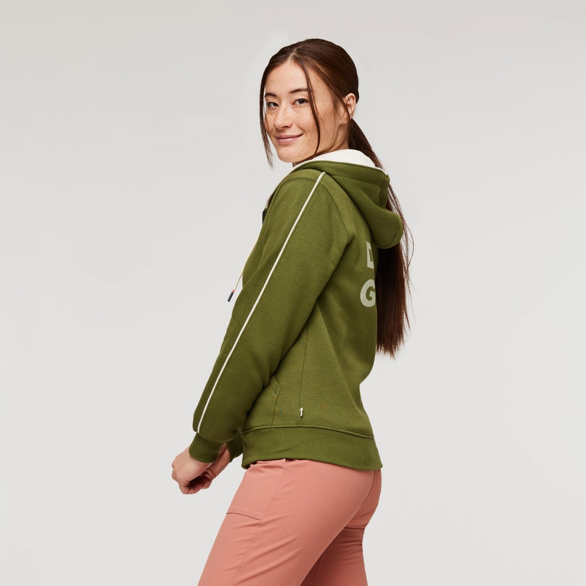 Do Good Organic Full-Zip Hoodie Woman