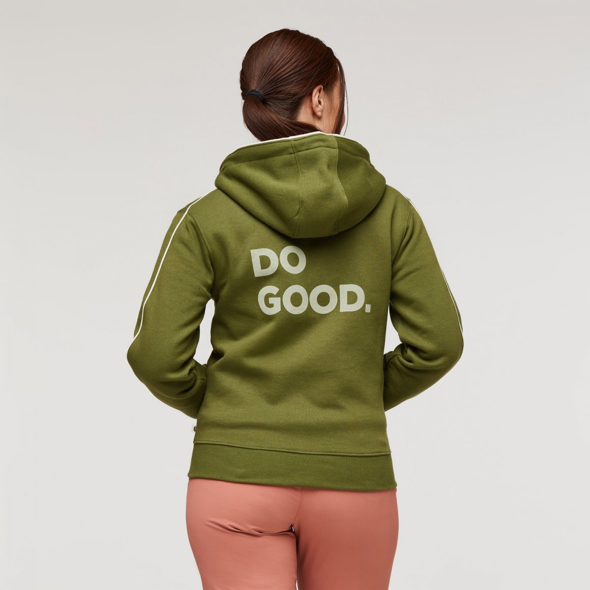 Do Good Organic Full-Zip Hoodie Woman