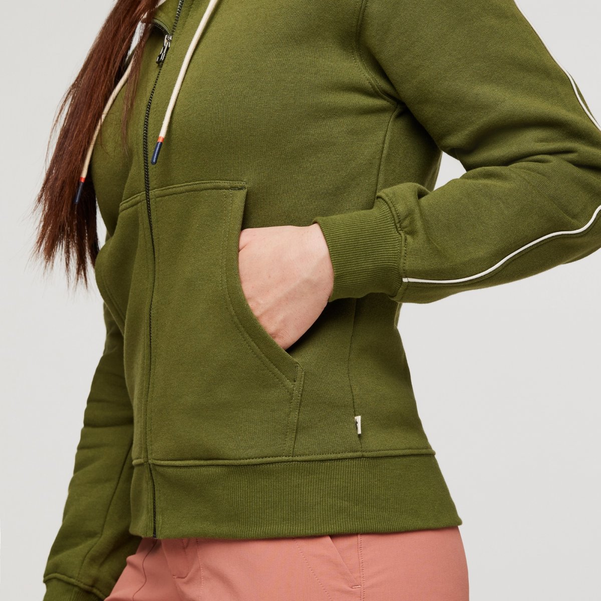 Do Good Organic Full-Zip Hoodie Woman
