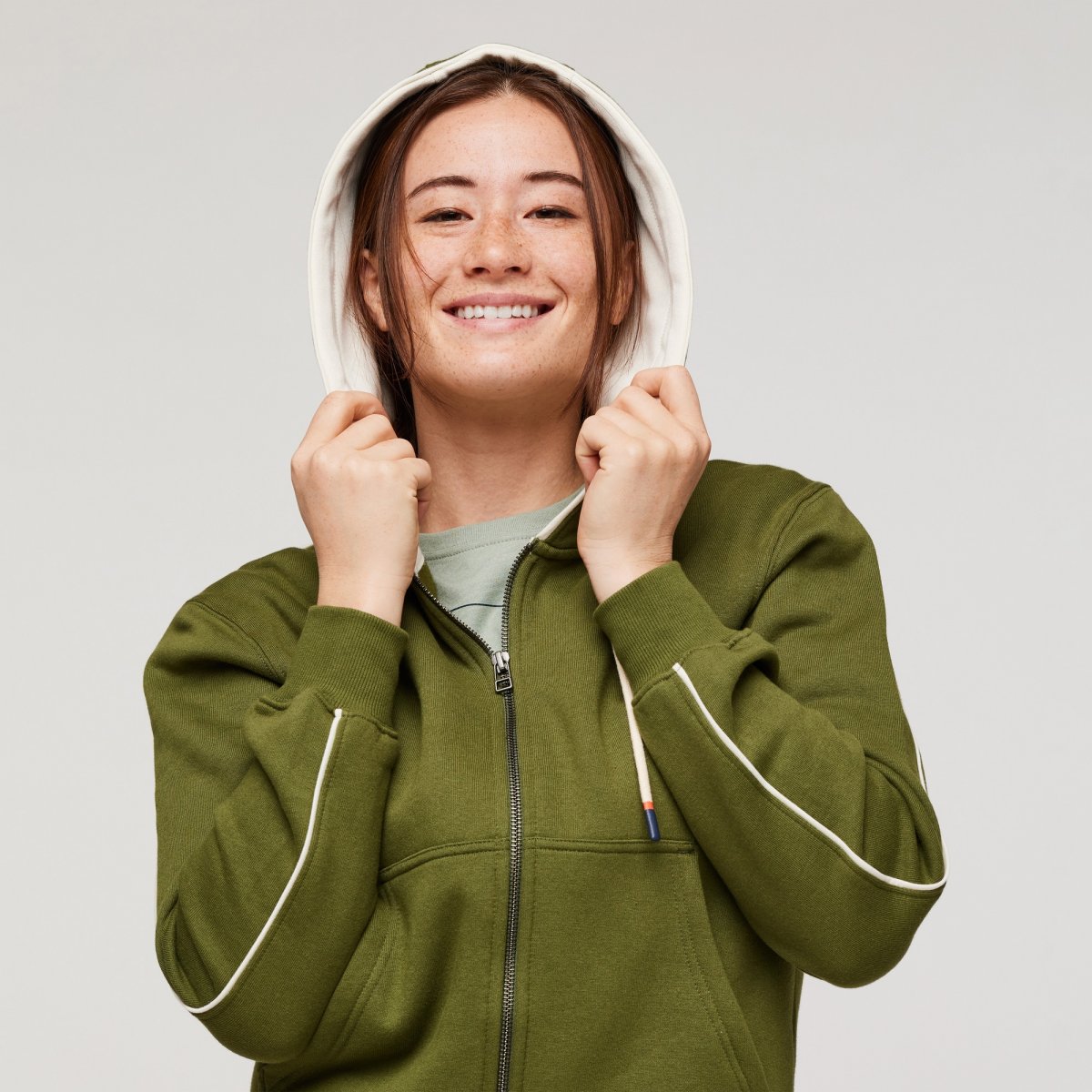 Do Good Organic Full-Zip Hoodie Woman