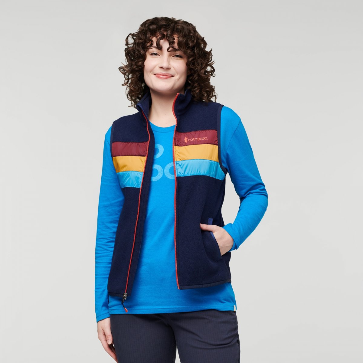 Teca Fleece Vest Woman