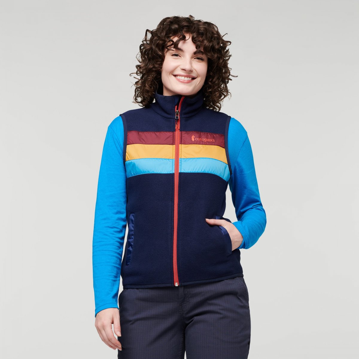 Teca Fleece Vest Woman