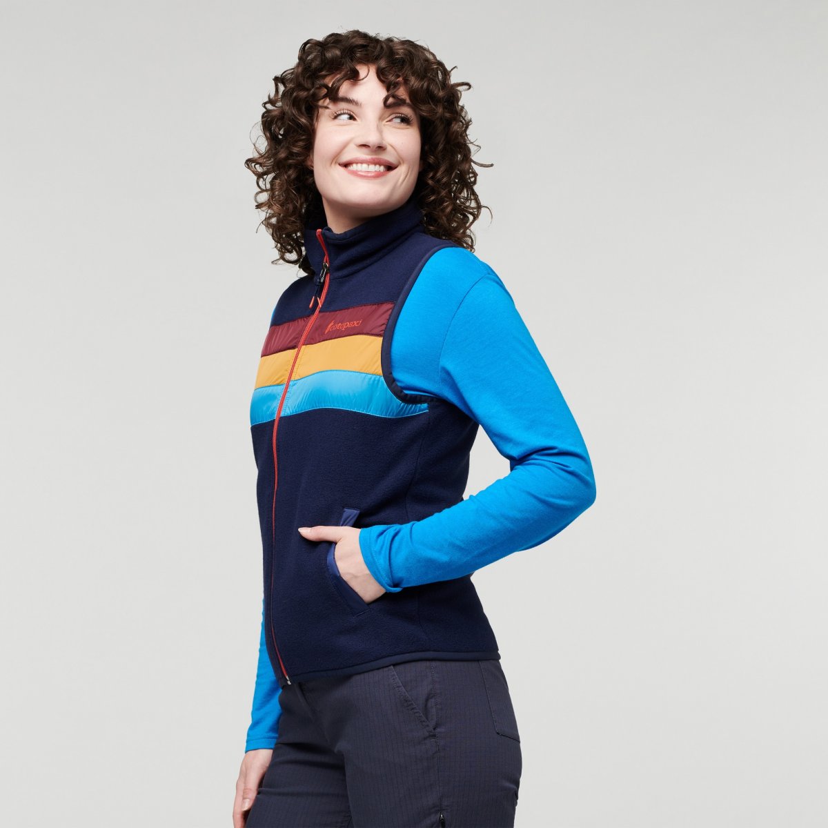 Teca Fleece Vest Woman