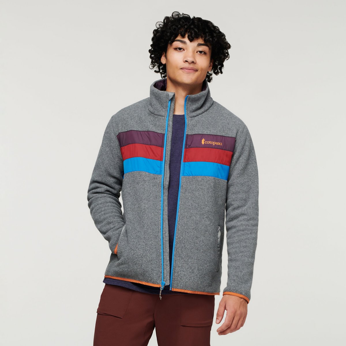Teca Fleece Full-Zip Jacket Man