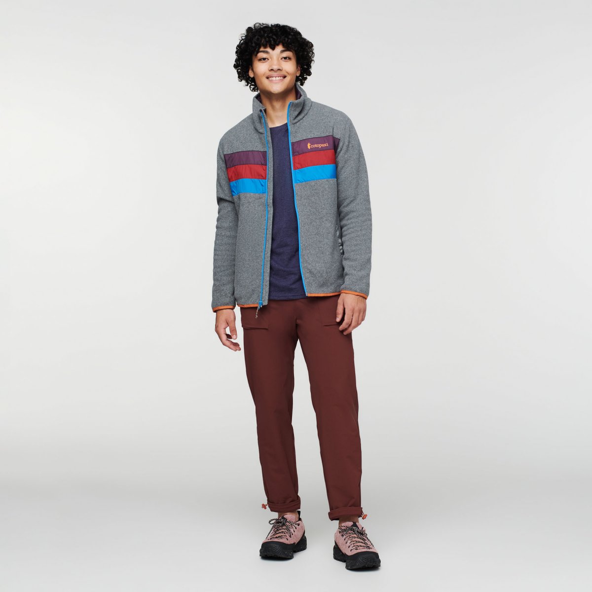Teca Fleece Full-Zip Jacket Man