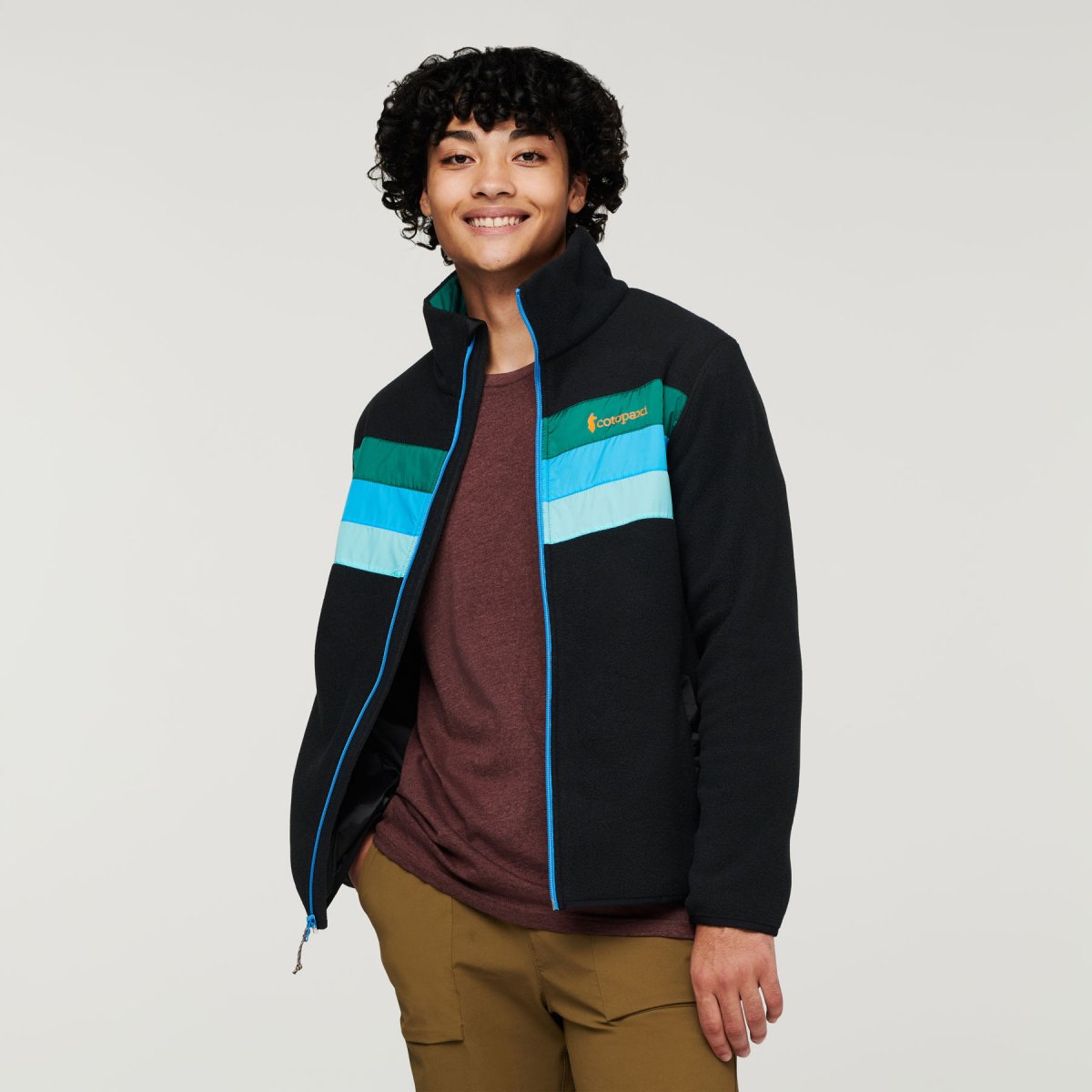 Teca Fleece Full-Zip Jacket Man