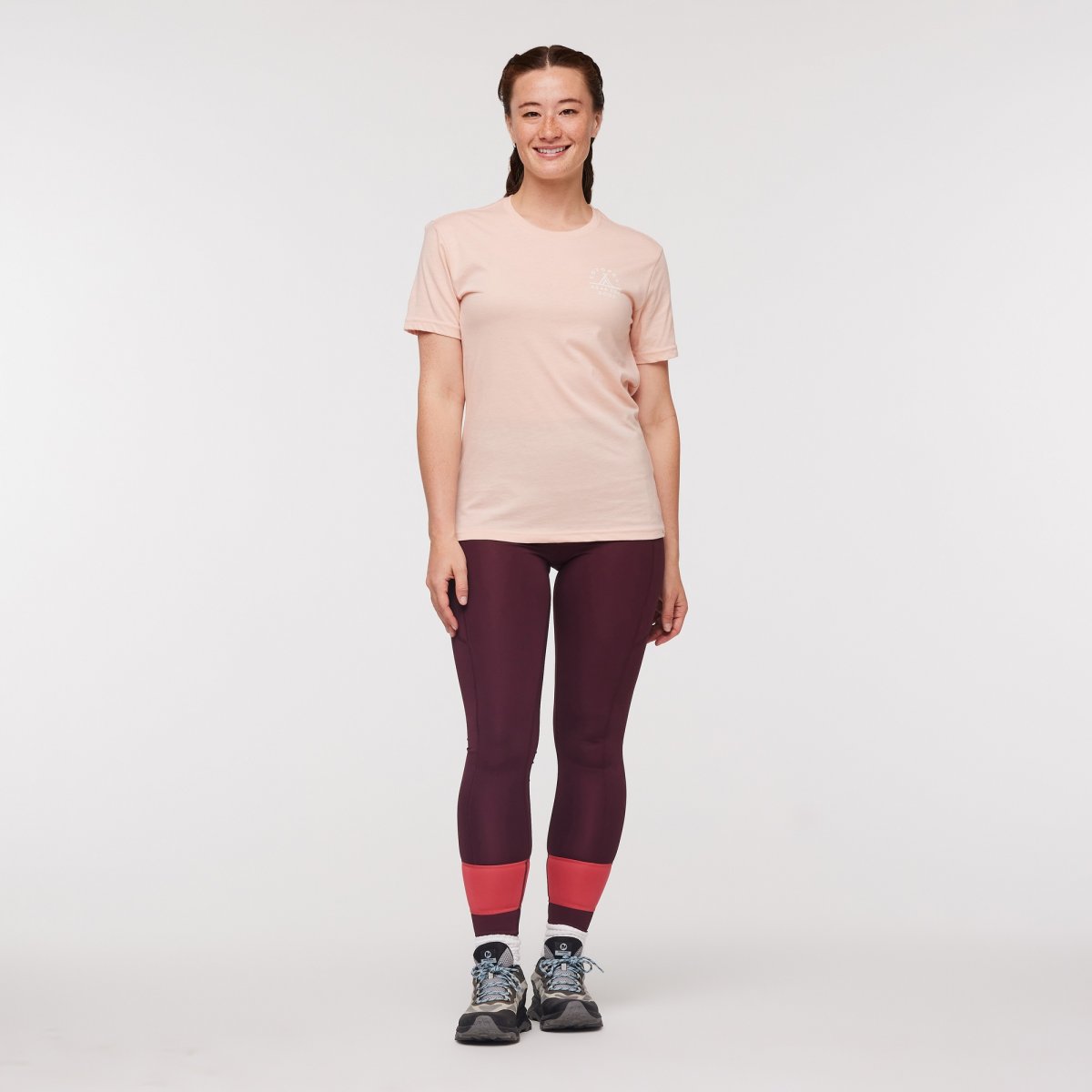 Llama Map Organic T-Shirt Woman
