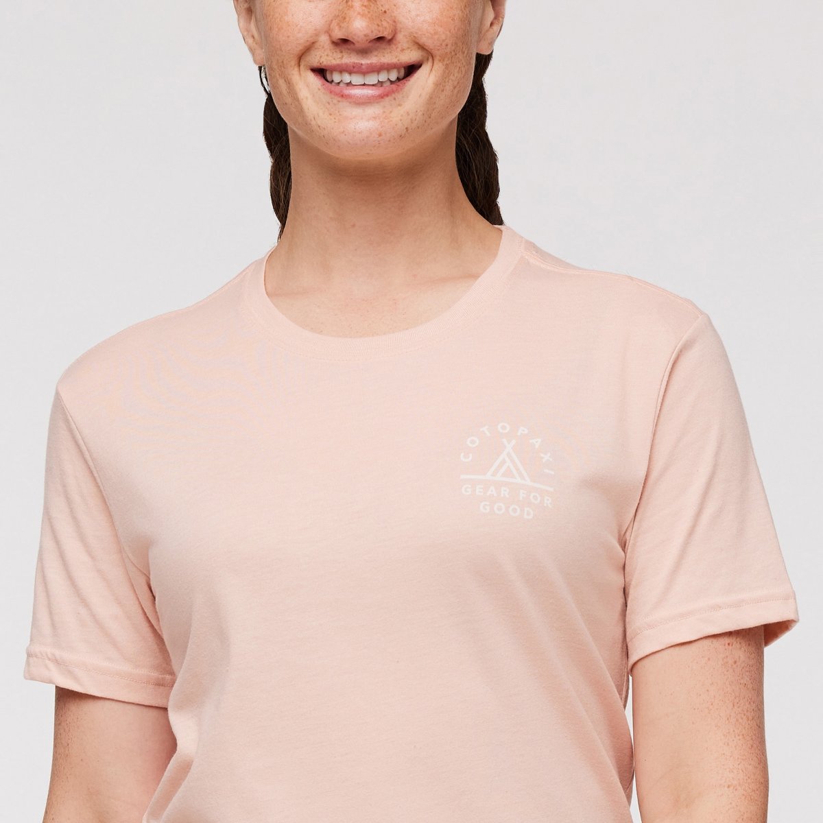 Llama Map Organic T-Shirt Woman