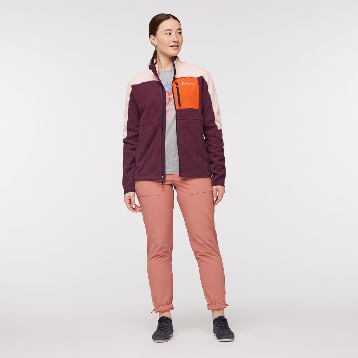 Abrazo Fleece Full-Zip Jacket Woman