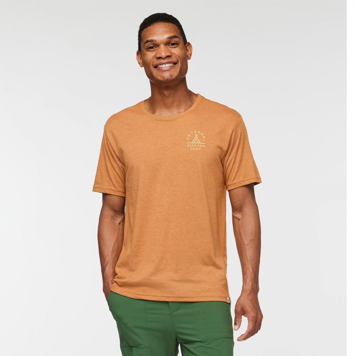 Llama Map Organic T-Shirt Man