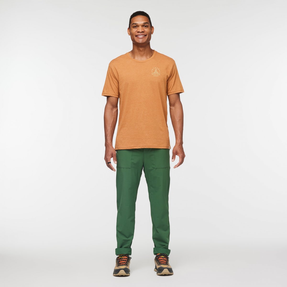 Llama Map Organic T-Shirt Man