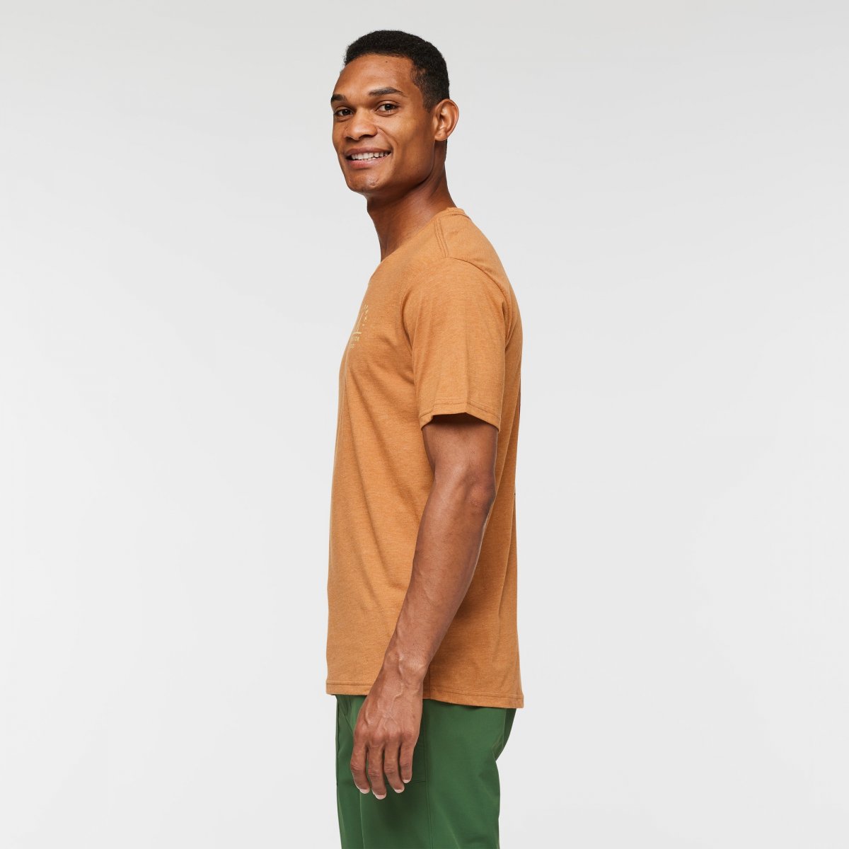 Llama Map Organic T-Shirt Man
