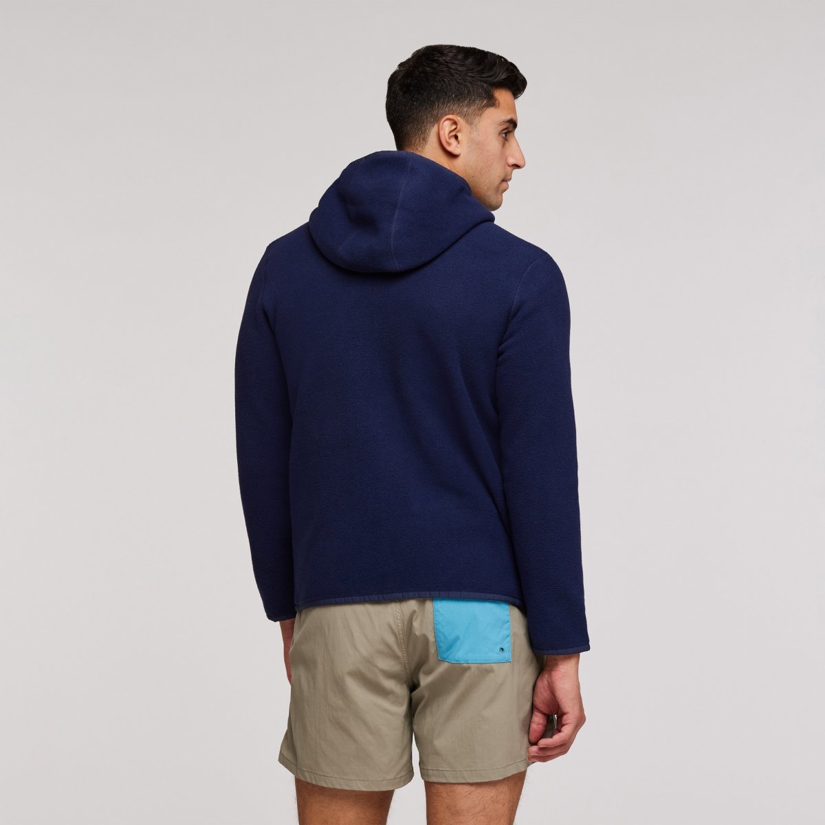 Teca Fleece Hooded Full-Zip Jacket Man