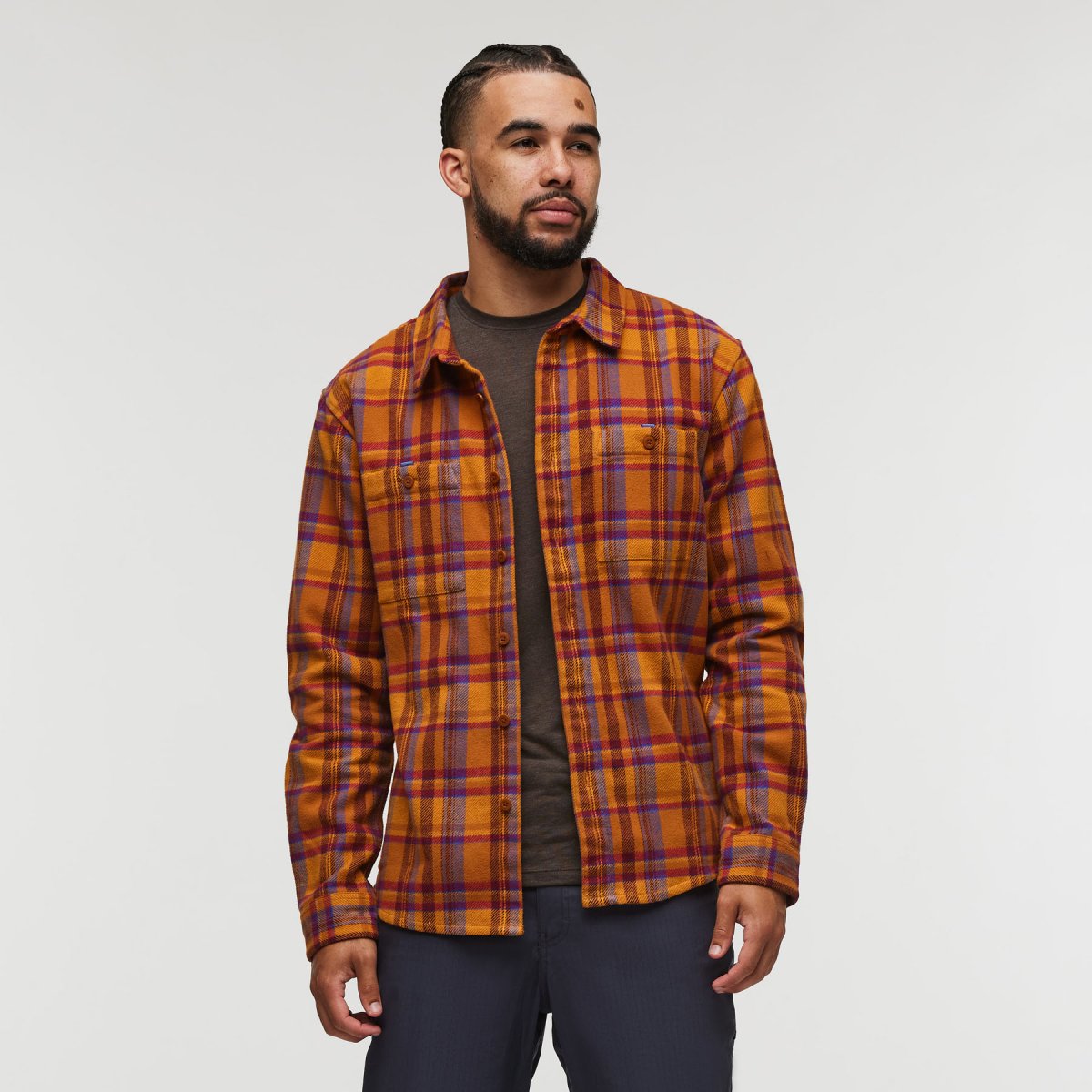 Mero Organic Flannel Shirt Man
