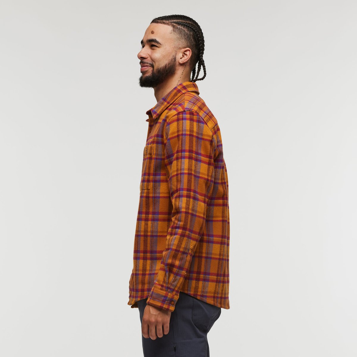 Mero Organic Flannel Shirt Man