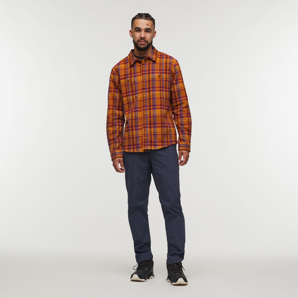 Mero Organic Flannel Shirt Man