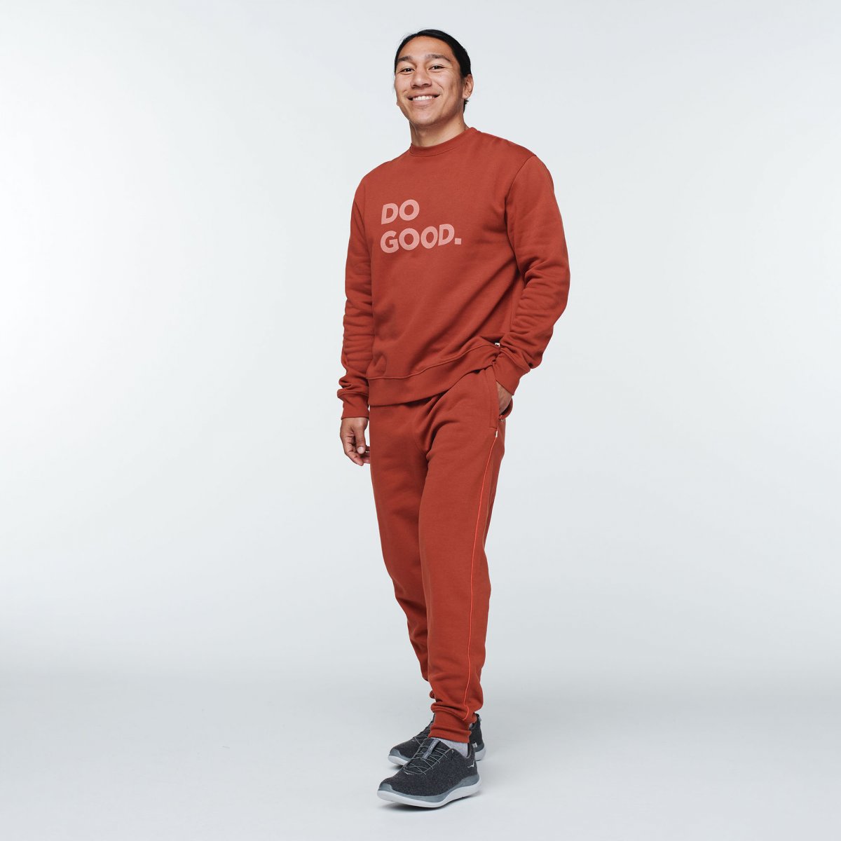 Do Good Organic Crew Sweatshirt Man